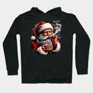 Bad Santa's Mischief T-Shirt - Naughty Humor for the Holidays Hoodie